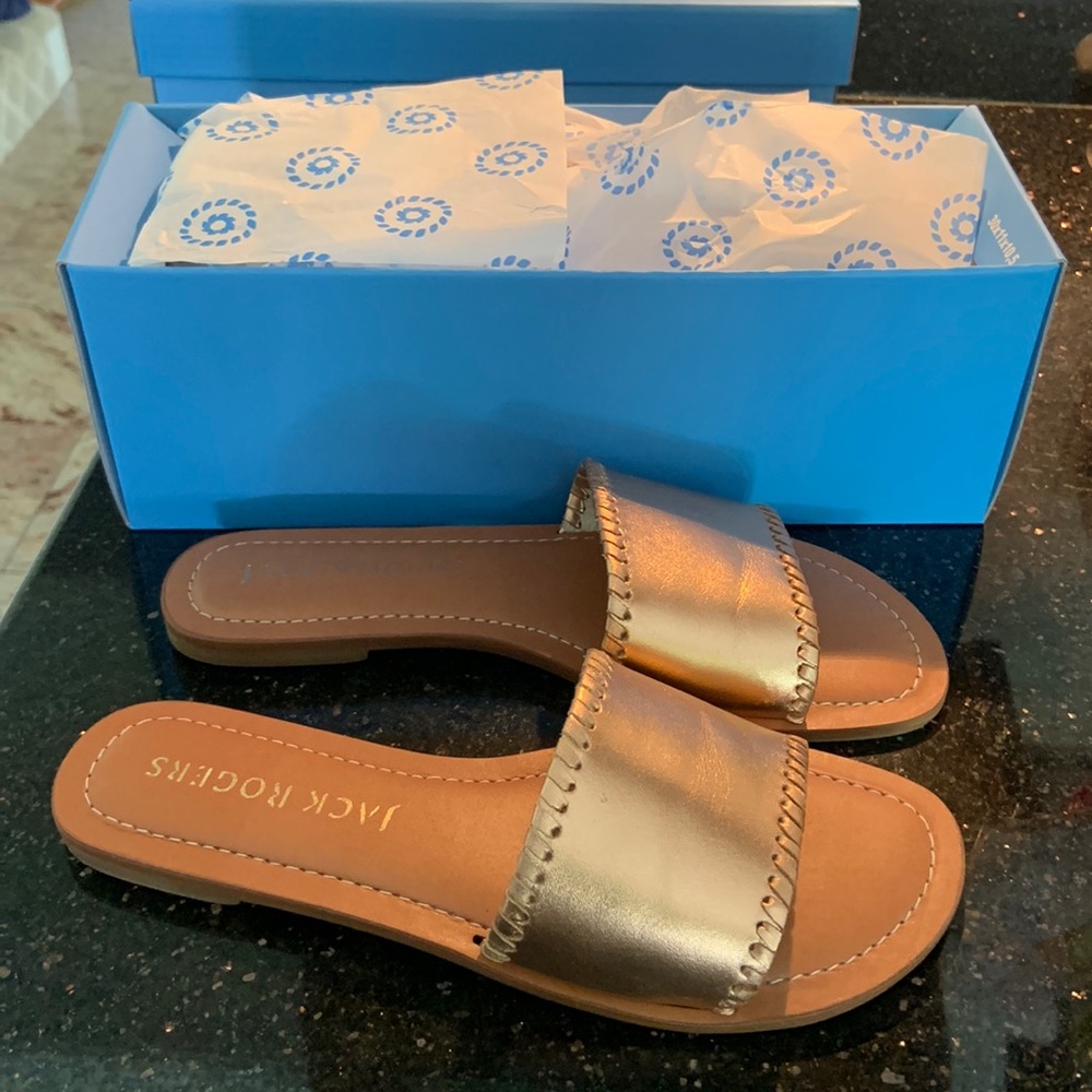 NIB Jack Rogers slides